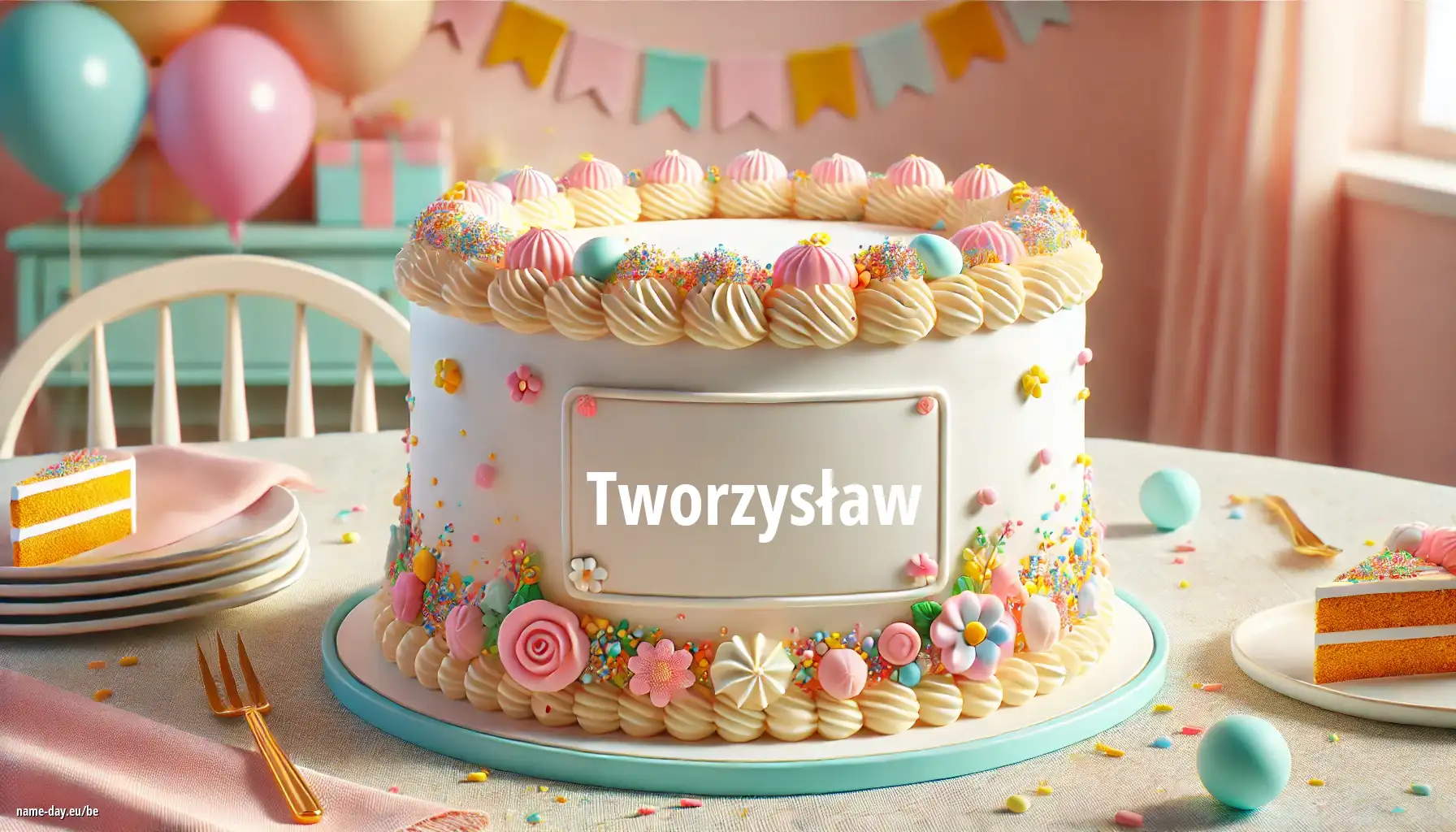 Святкаванне імянін - Тважыслаў (Tworzysław)