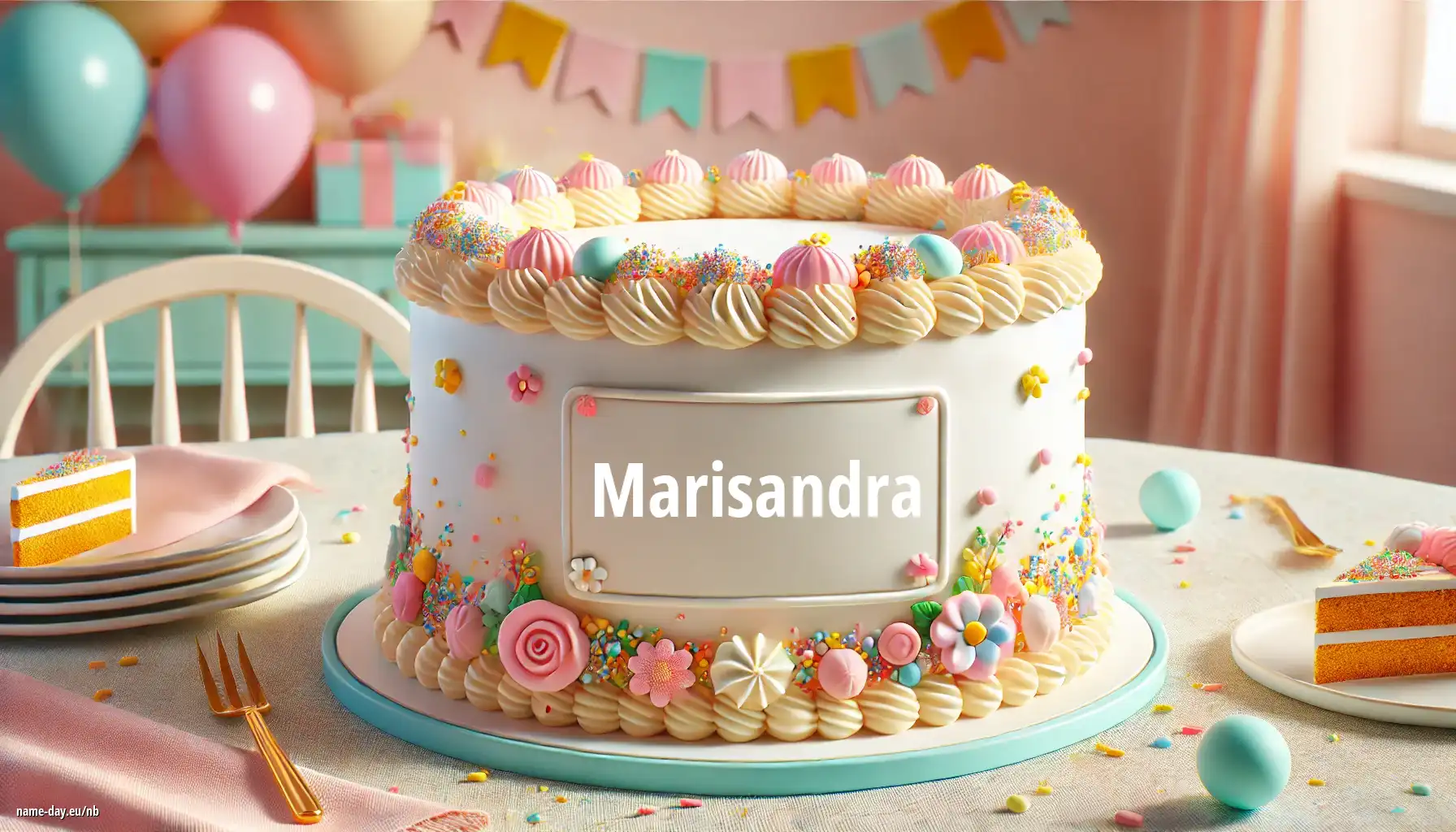 Navnedagsfeiring - Marisandra