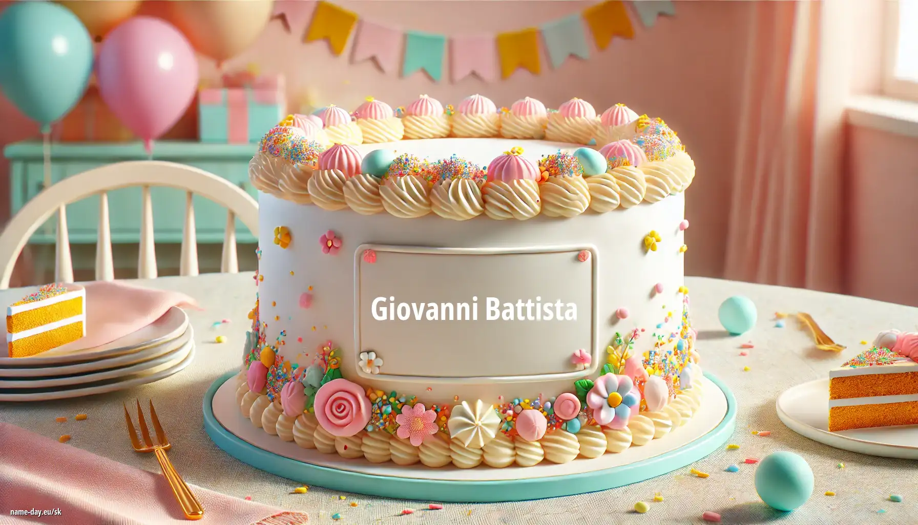 Oslava menín - Giovanni Battista