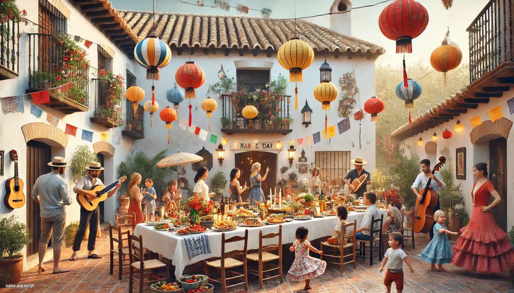 Celebração do dia do nome