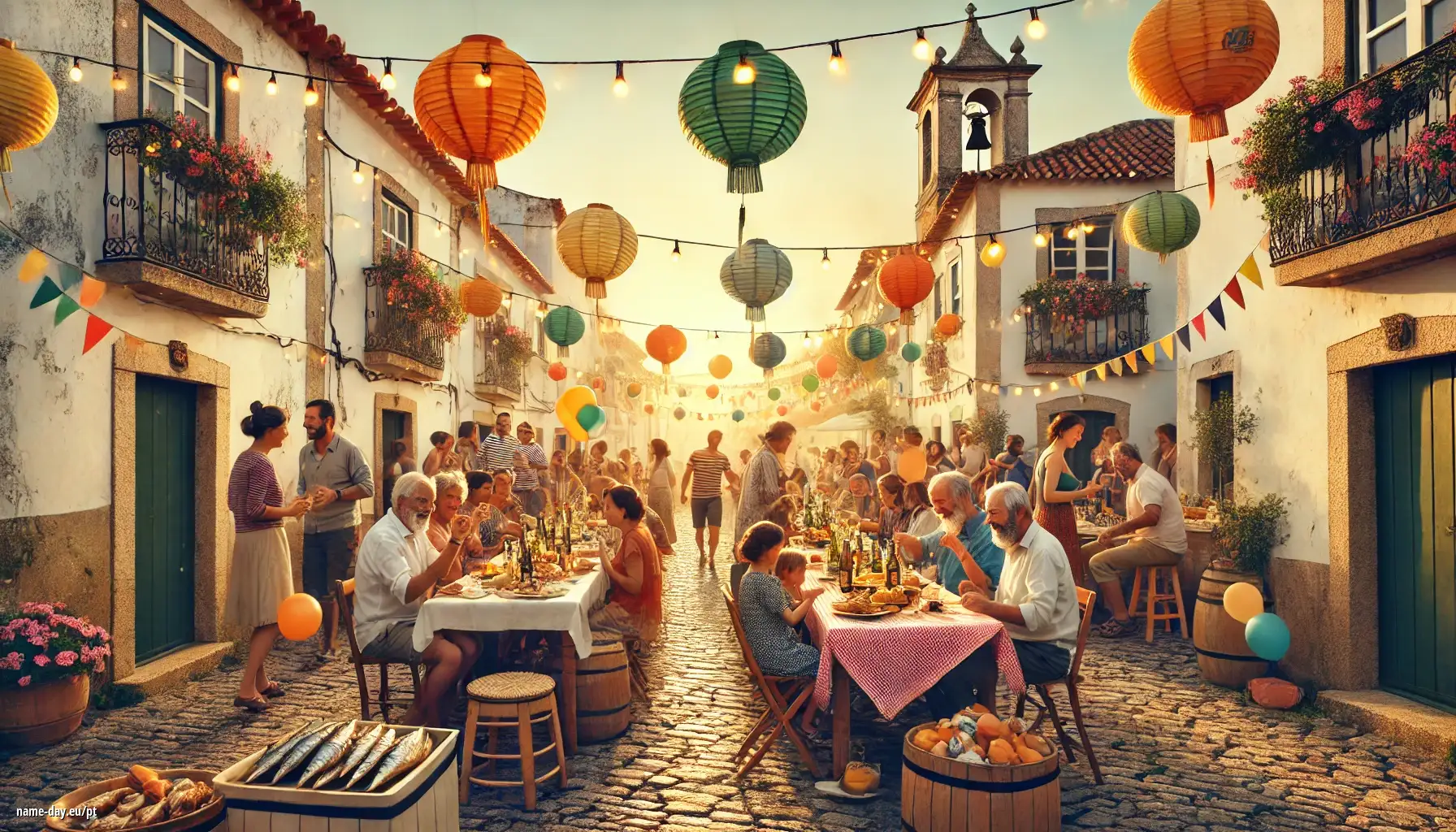 Celebração do dia do nome