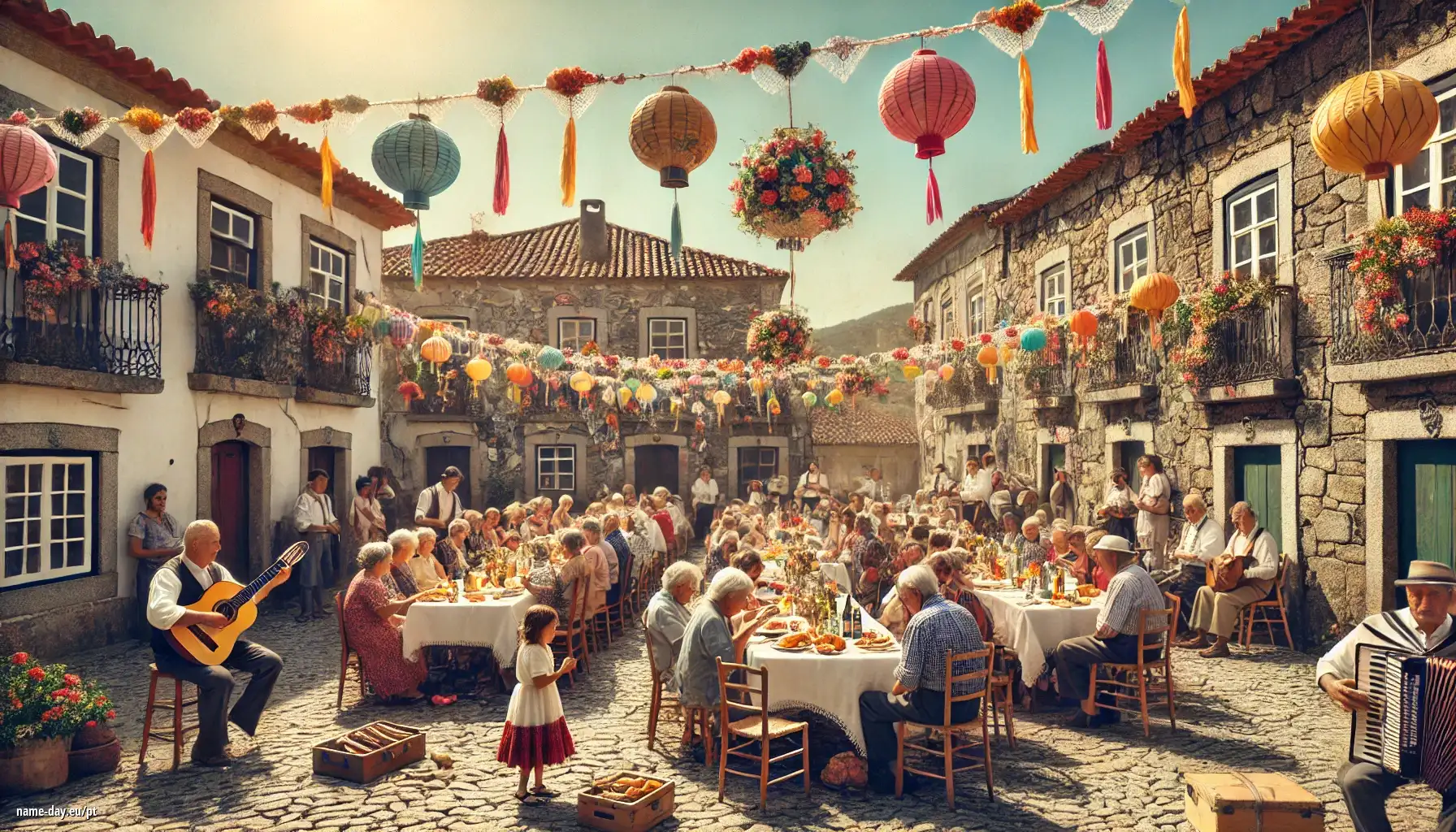 Celebração do dia do nome